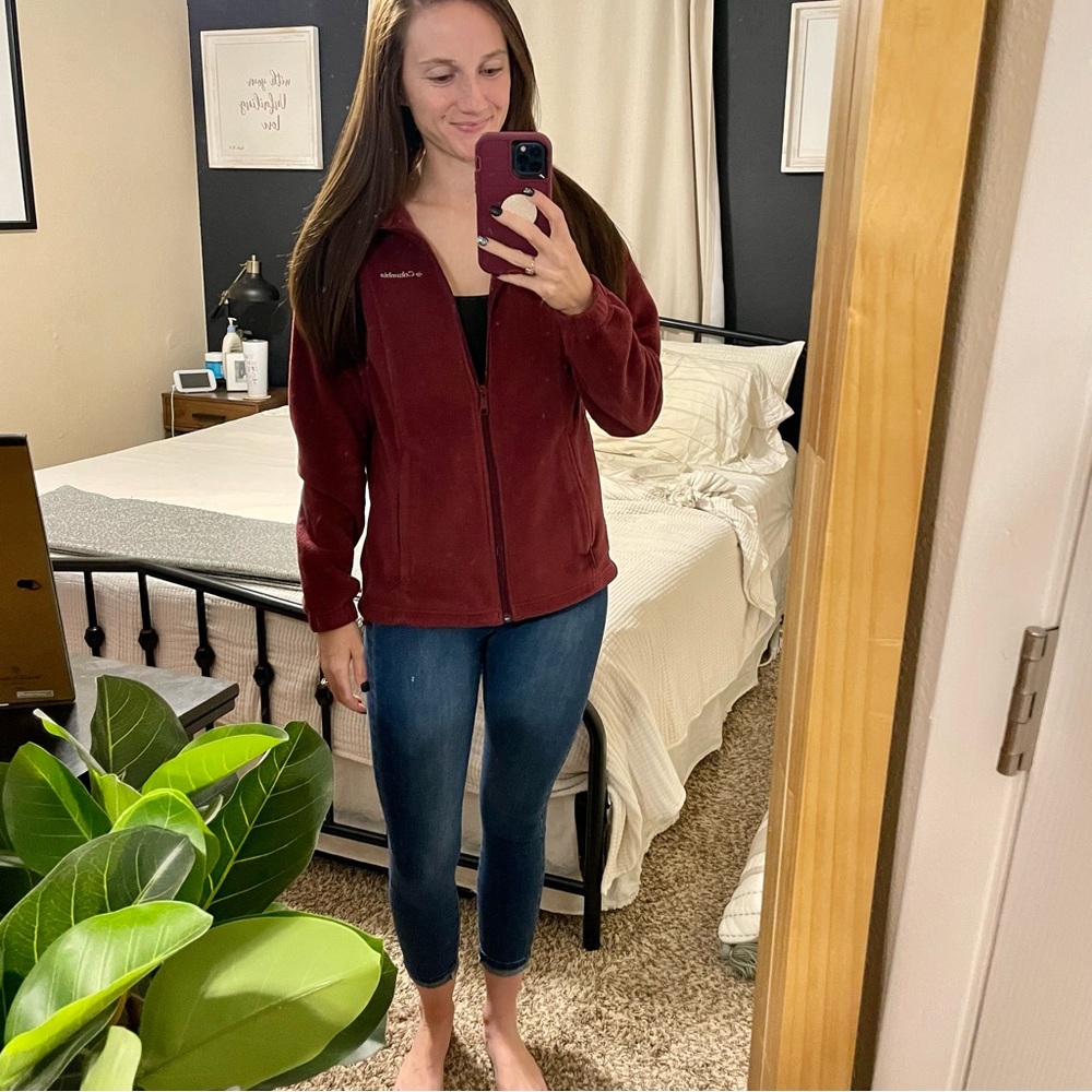 Maroon Columbia jacket